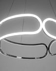 LAMPA SUFITOWA Z PILOTEM PLAFON LED APP791-CP TRIO Złota