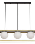 Lampa sufitowa Czarno Złota APP1164-3CP 7