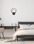 Lampa APP1042-W Black MATTE