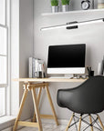 LAMPA KINKIET ŁAZIENKOWY LED NAD LUSTRO 20W 100CM APP375-1W CZARNA