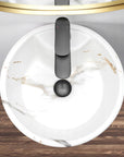 Umywalka Ceramiczna Wolnostojąca Blanka Marble Marmur