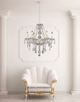 Lampa Kryształowa Żyrandol 392183