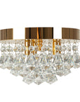LAMPA KRYSZTAŁOWA PLAFON APP1038-3CP Złota