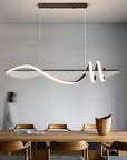 Lampa Wisząca Led Lhj041-cp 100 Cm Czarna 12