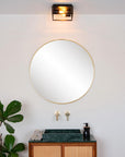 LAMPA ŚCIENNA KINKIET APP1305-2W CZARNA