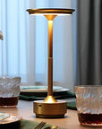 Lampka nocna APP1372-T Złota szczotkowana