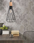 LAMPA SUFITOWA WISZĄCA APP1268-1CP Czarna