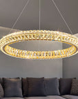 Lampa Sufitowa Wisząca Led App1769-cp Złota 80cm 9