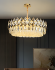 Lampa Kryształowa Wisząca APP1540-8CP60 Gold 8