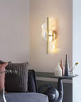 Kinkiet Led G032-w Złoty 4