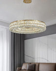 Lampa Sufitowa Wisząca Led App1568-cp Gold 60cm 9