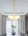Lampa Sufitowa Wisząca APP1688-12CP Złota 2