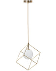 Lampa Wisząca APP1210-1CP Złota 3