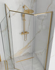 Kabina Prysznicowa Rea DIAMOND 100x100 GOLD