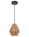 Lampa Wisząca Boho APP1150-1W WOOD