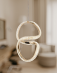 Lampa Wisząca Led G069-cp Złota 2