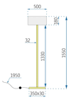Lampa stojąca podłogowa APP966-3F