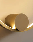 LAMPA ŚCIENNA KINKIET LED APP1385-CW OLD GOLD 30cm