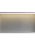 Półka Wnękowa Łazienkowa Led 30x60 Stal Szczotkowana 3