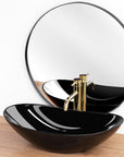 Umywalka Ceramiczna Nablatowa Royal 60 Black