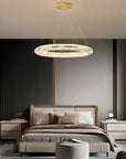 Lampa Sufitowa Wisząca Led App1768-cp Złota 60cm 7