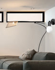 Lampa Kinkiet Ścienny Metalowy 392205 Czarny Mat