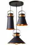 Lampa sufitowa ASTI ABC Czarna