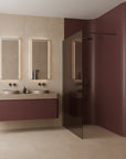 Kabina prysznicowa Walk-In Rea Flexi Brown / Tytan 130 2