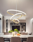 Lampa Wisząca Lhj010-cp4 Brush Gold 2