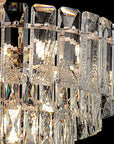 Lampa Wisząca Z Kryształami G056-cp 50cm Złota 3
