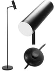 Lampa APP965-1F Czarna