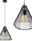 Lampa sufitowa wisząca w stylu loft LH2065 1