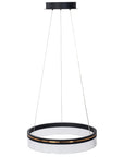 Lampa Wisząca LED APP1191-CP 40cm Czarna 4