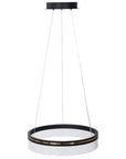 Lampa Wisząca LED APP1191-CP 40cm Czarna