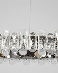 Kryształowa Lampa Sufitowa LED APP1041-CP + pilot 6