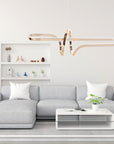 Lampa Wisząca Led G039-cp Złota 6