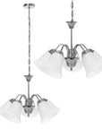 Lampa Wisząca Vintage APP960-5CP CHROM