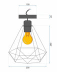 Lampa Reno 180986D