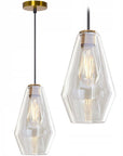 Lampa sufitowa szklana APP437-1CP APP438-1CP