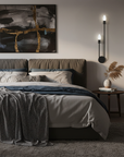 LAMPA ŚCIENNA KINKIET APP1147-2W czarna 5