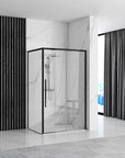 Kabina prysznicowa SOLAR BLACK MAT 90x120