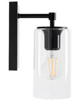 LAMPA ŚCIENNA KINKIET APP1222-1W Czarna