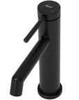 Bateria umywalkowa Rea Foss czarna niska black mat