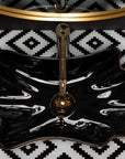 Umywalka REA Sea Infinity Gold/Black + Korek