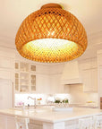 LAMPA WISZĄCA BAMBUSOWA APP1638-1CP