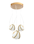 Lampa wisząca APP1090-3CP Złota