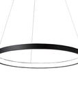 Lampa Sufitowa Wisząca Lhj012-cp 80cm Czarna 5