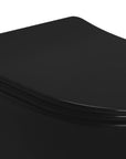 DESKA SEDESOWA WC CARLO FLAT UF BLACK MATT