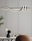 Lampa Wisząca Led Lhj041-cp 100 Cm Czarna 6