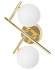 LAMPA ŚCIENNA KINKIET APP1171-2W Złoty
